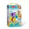 Ehitusmänguasi Spin Master Melissa & Doug Blockables Safari Playset – figuurid ja laotavad klotsid
