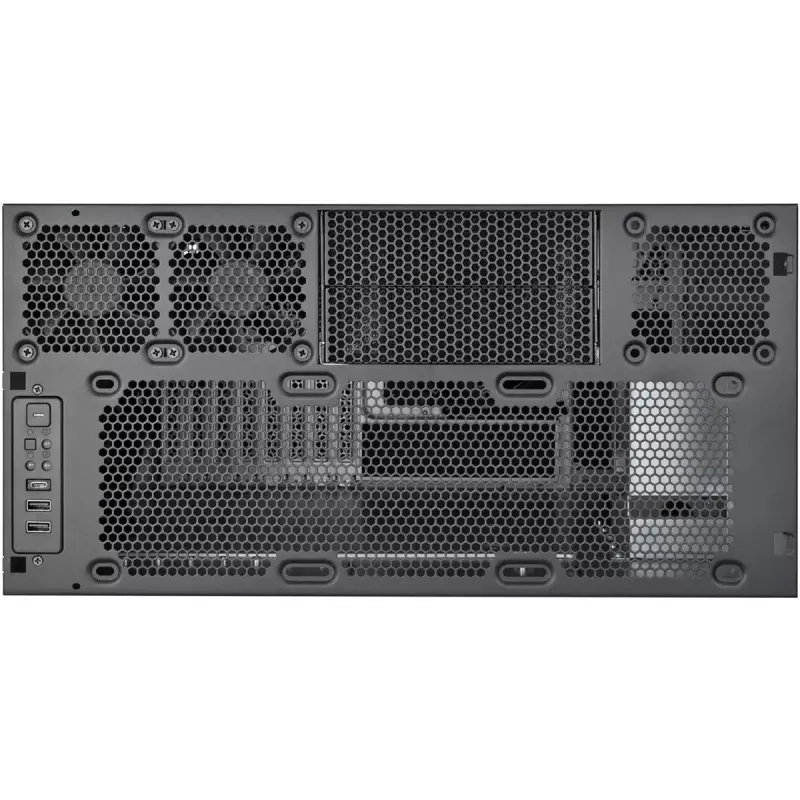 SILVERSTONE rack-korpus RM53-502 — 19-tolline serveririiuli korpus, must