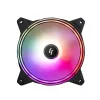Chieftec NF-1225RGB arvuti jahutussüsteem Arvutikorpuse ventilaator 12 cm Must 1 tk