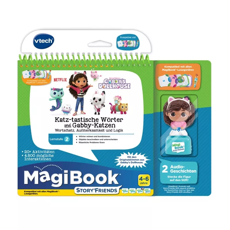 VTech MagiBook 484304, 4 a, Mitmevärviline