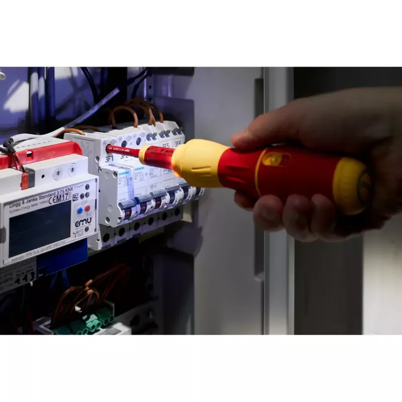 Elektriline kruvikeeraja Wiha 44318 punane kollane