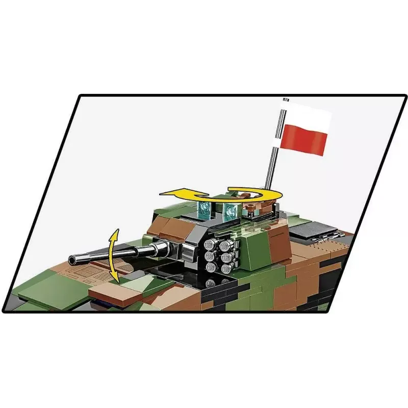 Ehitusklotside mudelikomplekt Cobi Armed Forces KTO Rosomak 2-in-1 (COBI-2629)