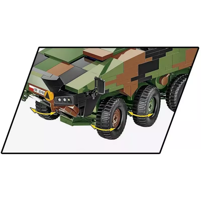 Ehitusklotside mudelikomplekt Cobi Armed Forces KTO Rosomak 2-in-1 (COBI-2629)