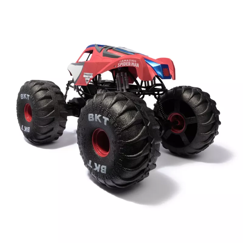 Monster Jam Marvel Mega Spider-Man kaugjuhitav koletisauto, maastikusuutlik, üle 60 cm pikk, mõõtkavas 1:6, superkangelaste mänguasi poistele ja tüdrukutele alates 4. eluaastast