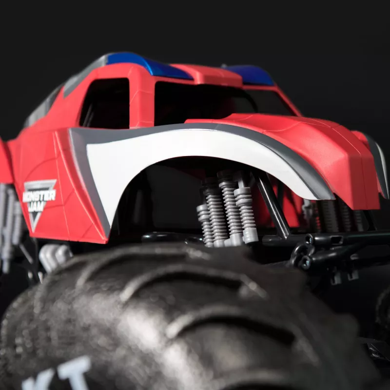 Monster Jam Marvel Mega Spider-Man kaugjuhitav koletisauto, maastikusuutlik, üle 60 cm pikk, mõõtkavas 1:6, superkangelaste mänguasi poistele ja tüdrukutele alates 4. eluaastast