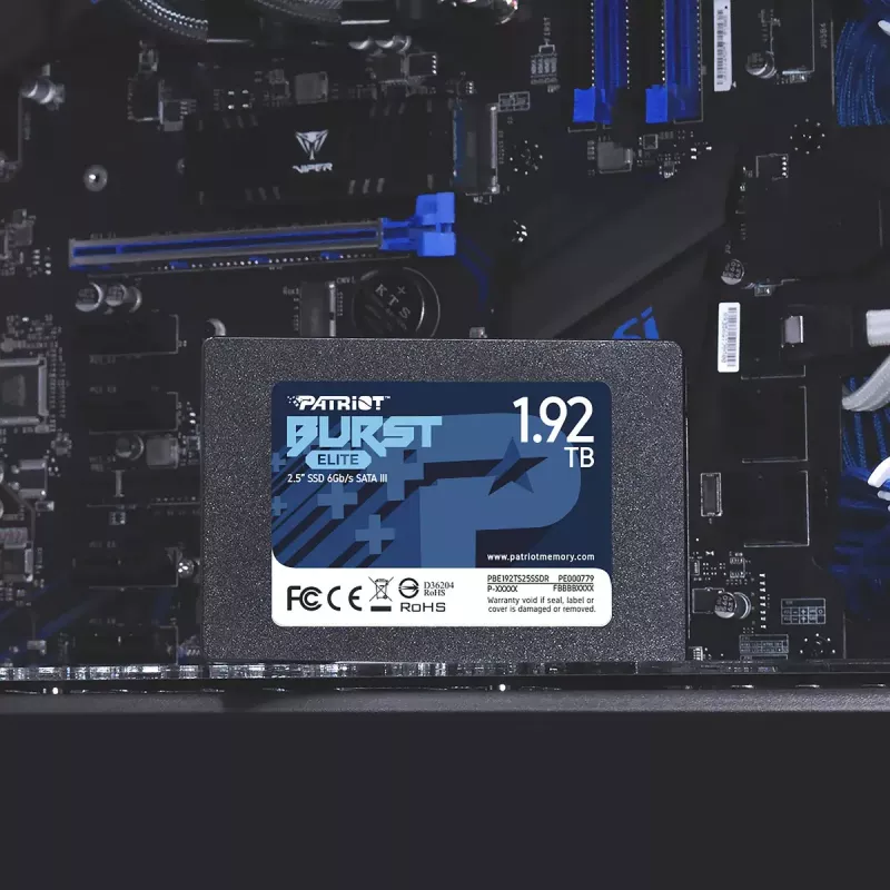 SSD-ketas Patriot Burst Elite 1.92TB 2.5-tolline SATA 3.0 PBE192TS25SSDR