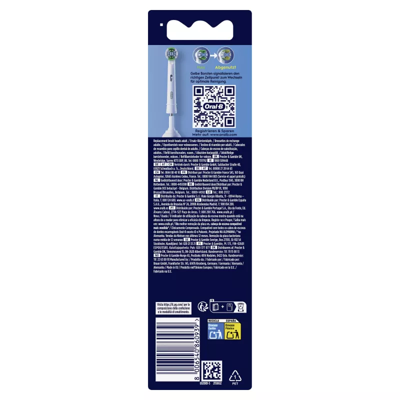 Oral-B Precision Clean 860939 5 tk Valge