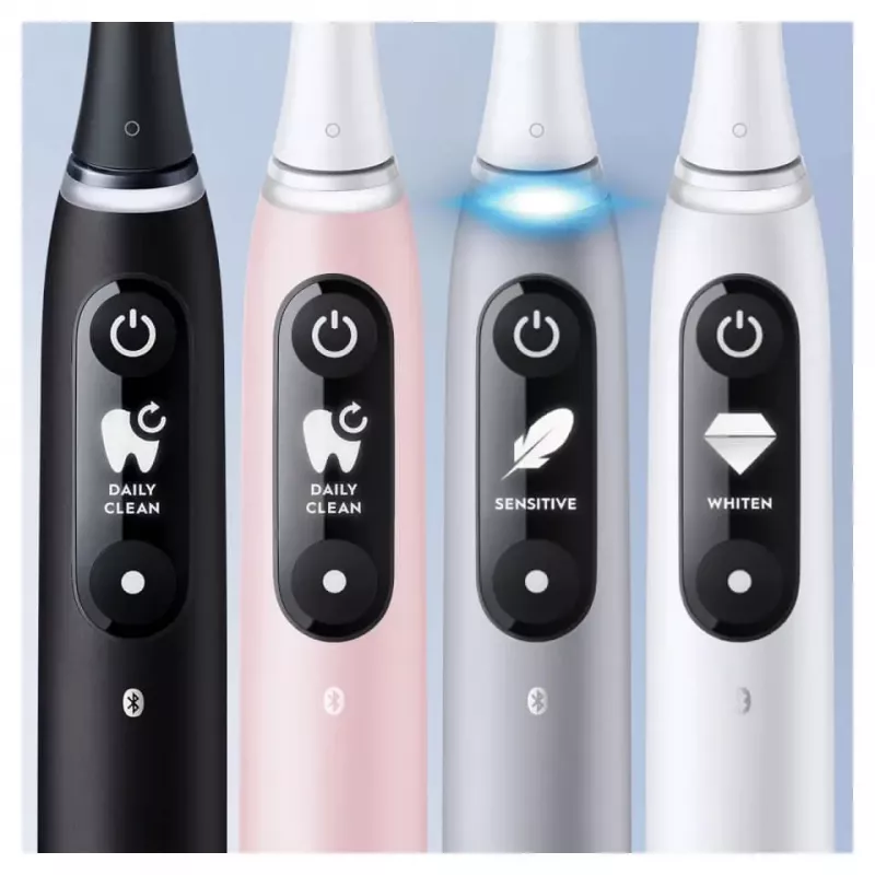 Oral-B iO Duo täiskasvanute vibreeriv hambahari Must, Roosa