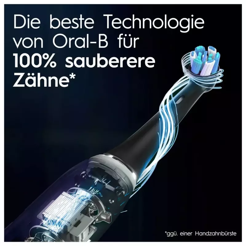 Oral-B iO iO10 täiskasvanute pöörlev hambahari Must