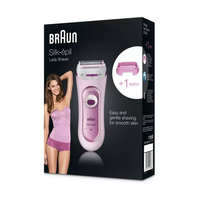 Braun Silk-épil 5 LS5100 naiste pardel, roosa