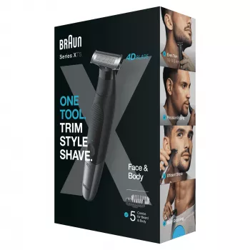 Braun XT5100 Series X hübriidne näo- ja kehatrimmer