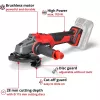 Juhtmeta nurklihvmasin EINHELL AXXIO 18/115 — 18 V, 115 mm ketas, ainult seade (ilma aku/laadijata)