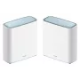 D-Link EAGLE PRO AI AX3200 Mesh-süsteem (2-pakk), valge, võrgusilmsüsteem, olek, toide, 510 m², kaheribaline (2,4 GHz / 5 GHz), Wi-Fi 6 (802.11ax)