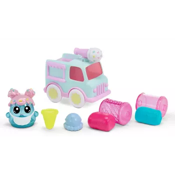 MGA Entertainment DohKins jäätiseauto ja pagar, voolimissavi mängukomplekt, mitmevärviline, lapsele, poiss/tüdruk, alates 3 a, kuni 99 a