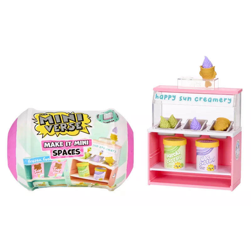 Miniverse Spaces Furniture Pack PDQ-s, kohvik, 8 a, mitmevärviline, plast