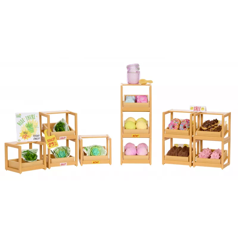 Miniverse Spaces Furniture Pack PDQ-s, kohvik, 8 a, mitmevärviline, plast