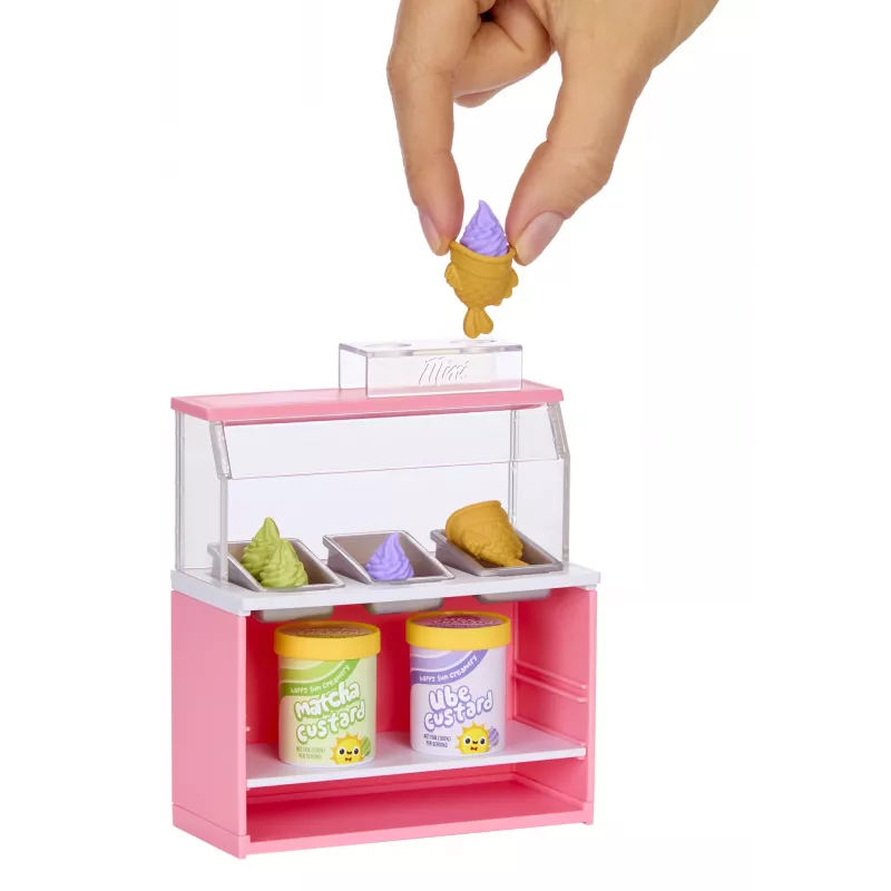Miniverse Spaces Furniture Pack PDQ-s, kohvik, 8 a, mitmevärviline, plast