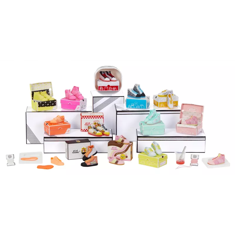 Miniverse Make It Mini Sneakers PDQ-s, 8 a, mitmevärviline, plastik