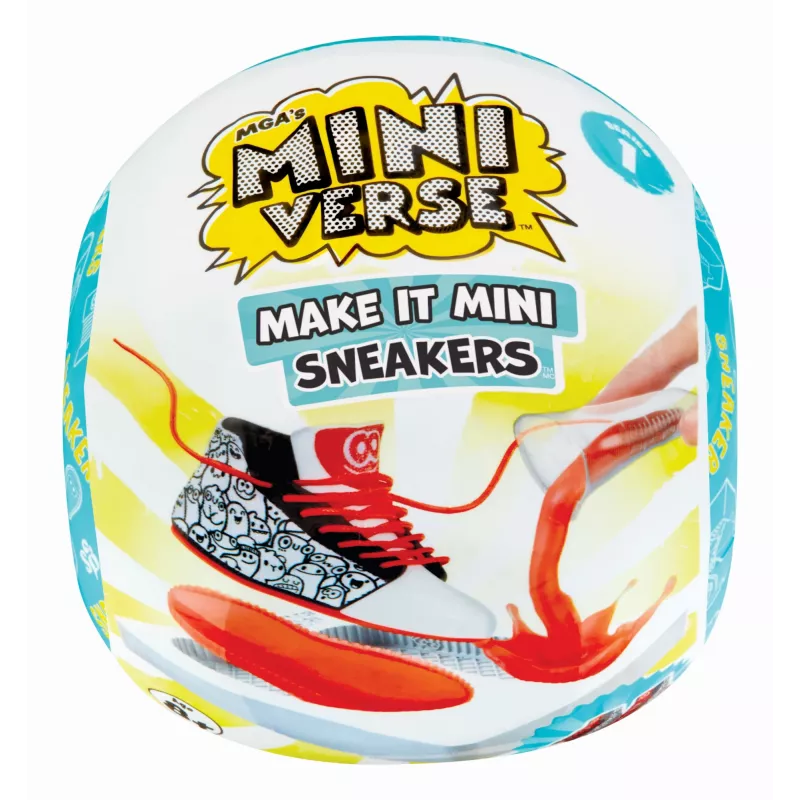 Miniverse Make It Mini Sneakers PDQ-s, 8 a, mitmevärviline, plastik