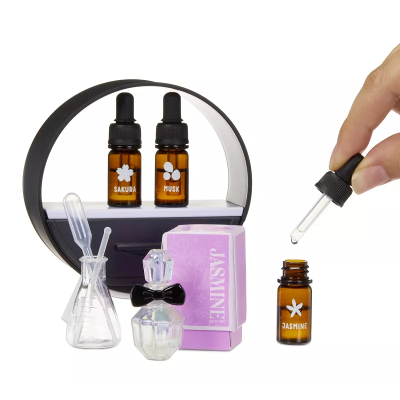 Miniverse Make It Mini Fragrances in PDQ, laste parfüümide valmistamise komplekt, 8 a, mitmevärviline
