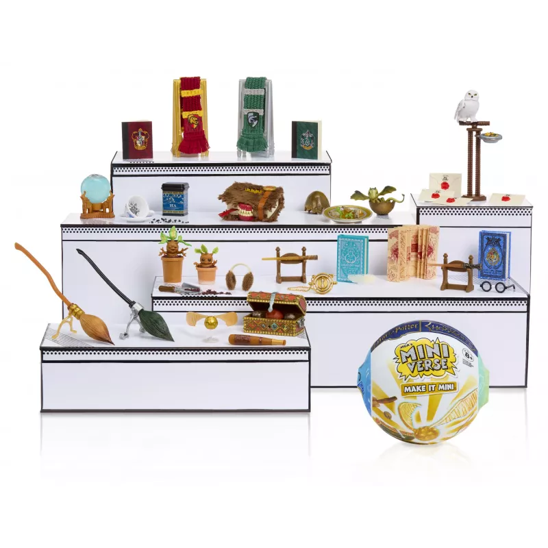 Miniverse Make It Mini Harry Potter Tagasi Sigatüükasse PDQ-s, 8 a, Harry Potter, Mitmevärviline, Plastik