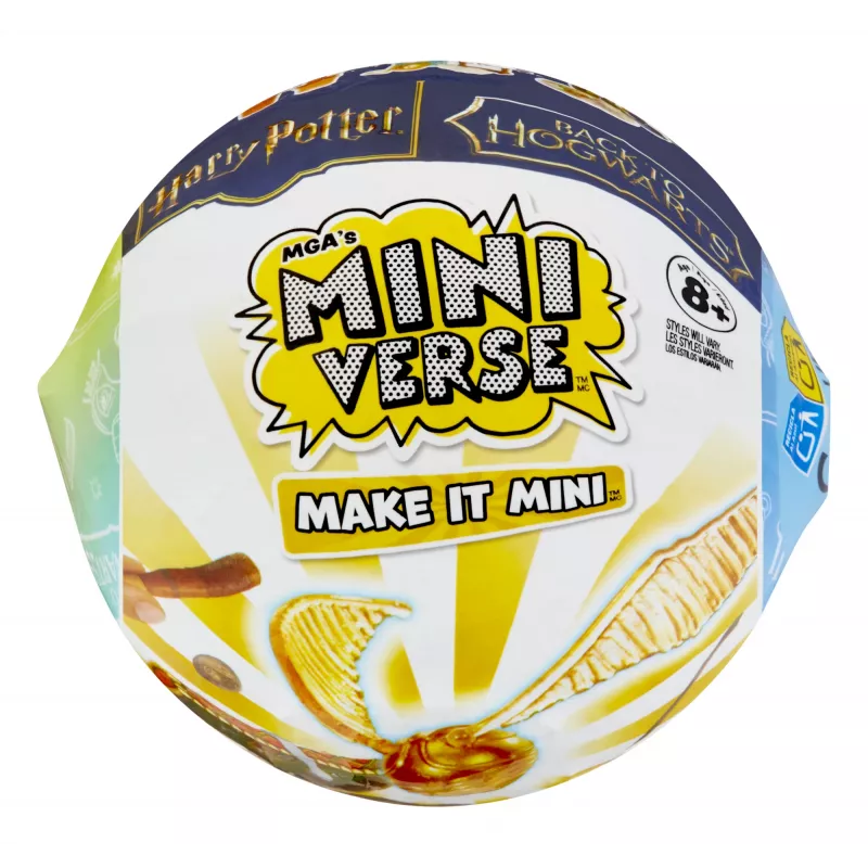 Miniverse Make It Mini Harry Potter Tagasi Sigatüükasse PDQ-s, 8 a, Harry Potter, Mitmevärviline, Plastik