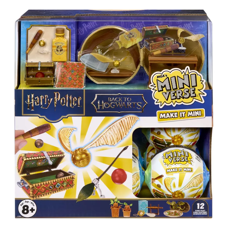 Miniverse Make It Mini Harry Potter Tagasi Sigatüükasse PDQ-s, 8 a, Harry Potter, Mitmevärviline, Plastik
