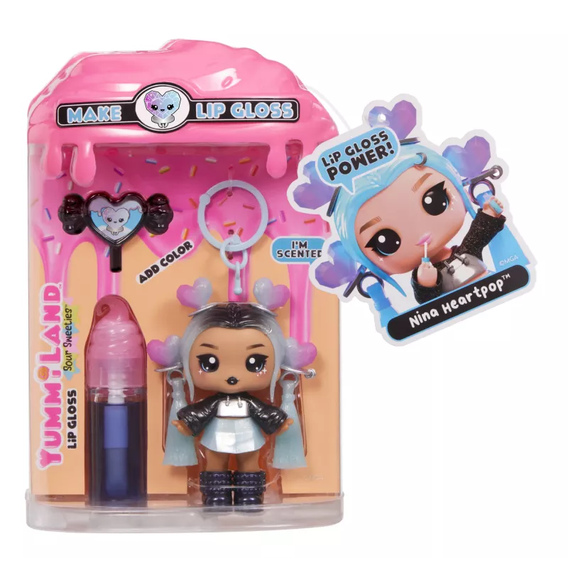 MGA Entertainment Yummiland huuleläike nukk Hapud Maiustused - Nina Heartpop