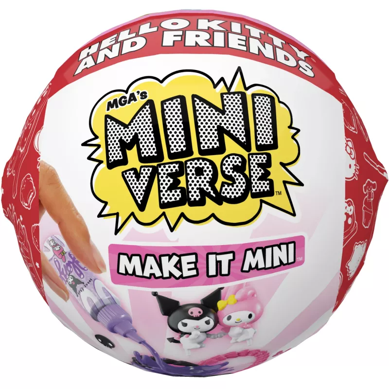 Miniverse Make It Mini SANRIO Series 2 Asst in PDQ, 8 a, Mitmevärviline, Plastik