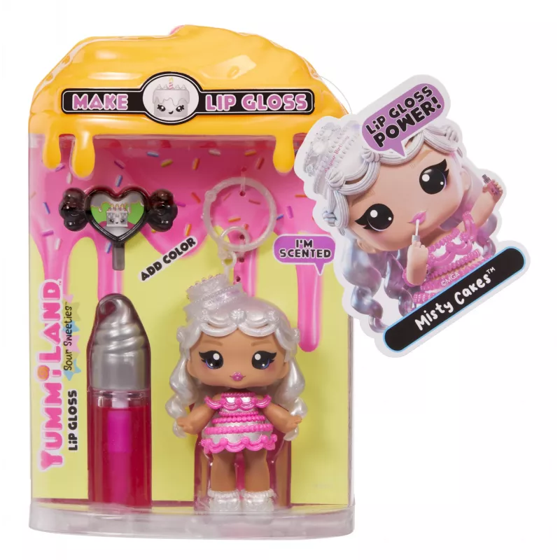MGA Entertainment Yummiland huuleläike nukk Sour Sweeties - Misty Cakes