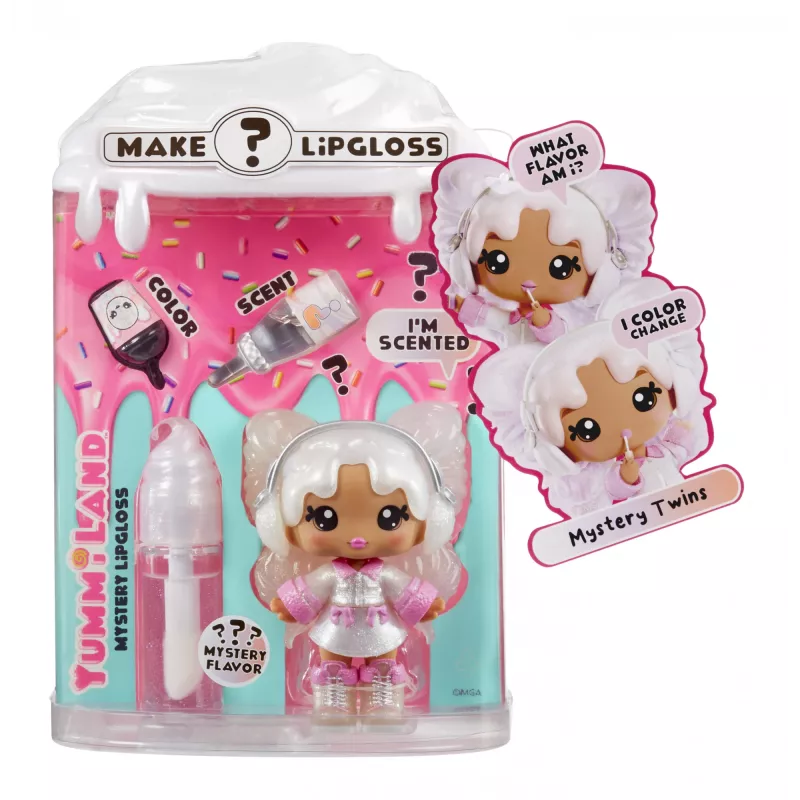 MGA Entertainment Yummiland Huuleläike Nukk Sari 2- Mystery Chase 2 (Neopolitan/Avery Ice Cream)