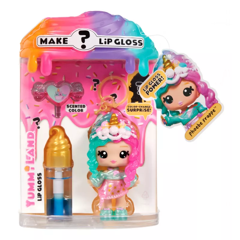 MGA Entertainment Yummiland Mystery Lip Gloss Doll - Phoebe Frappe