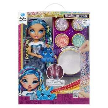 Rainbow High Rainbow Shimmers slime-moe nukk - Skyler (sinine)