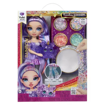 Rainbow High Rainbow Shimmers sliimiga moenukk - Violet (lilla)