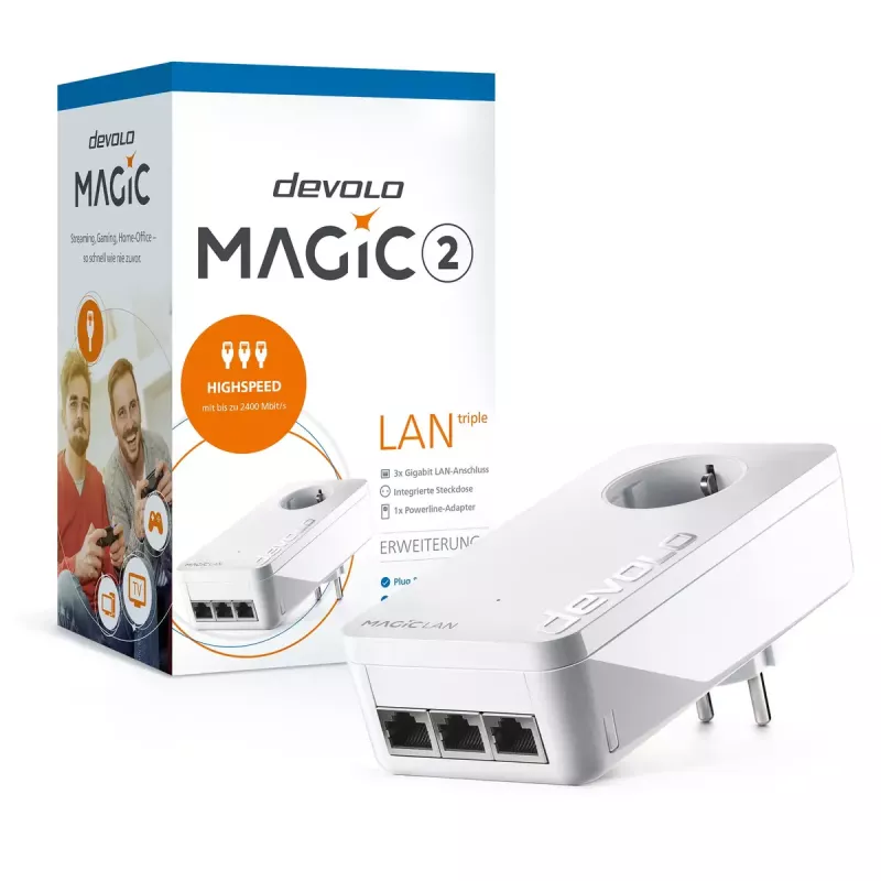 Ethernet LAN-adapter Devolo Magic 2 LAN triple