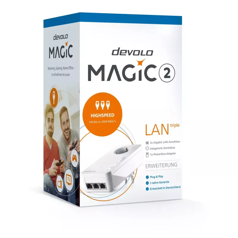 Ethernet LAN-adapter Devolo Magic 2 LAN triple