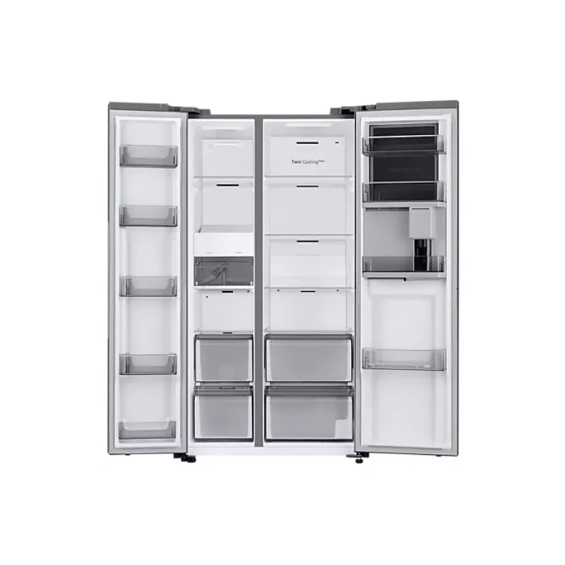 Samsung RH69B8920S9/EG külmik-sügavkülmik külg-külje kõrval Vabaltseisev 645 L Roostevaba teras