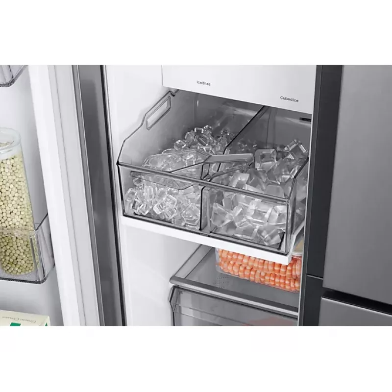 Samsung RH69B8920S9/EG külmik-sügavkülmik külg-külje kõrval Vabaltseisev 645 L Roostevaba teras