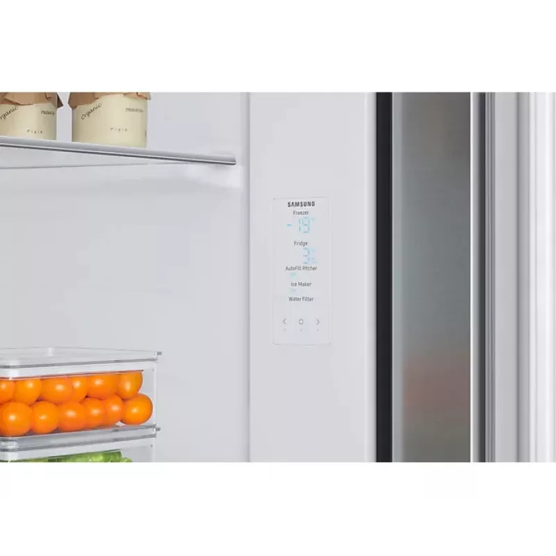 Samsung RH69B8920S9/EG külmik-sügavkülmik külg-külje kõrval Vabaltseisev 645 L Roostevaba teras