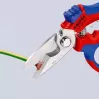 Knipex 95 05 20 SB tangid roostevaba teras plastist käepide sinine punane