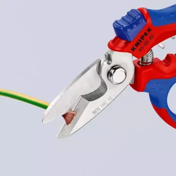 Knipex 95 05 20 SB tangid roostevaba teras plastist käepide sinine punane