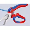 Knipex 95 05 20 SB tangid roostevaba teras plastist käepide sinine punane
