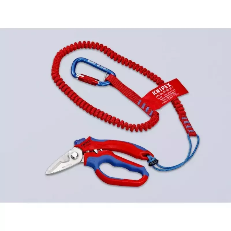 Knipex 95 05 20 SB tangid roostevaba teras plastist käepide sinine punane