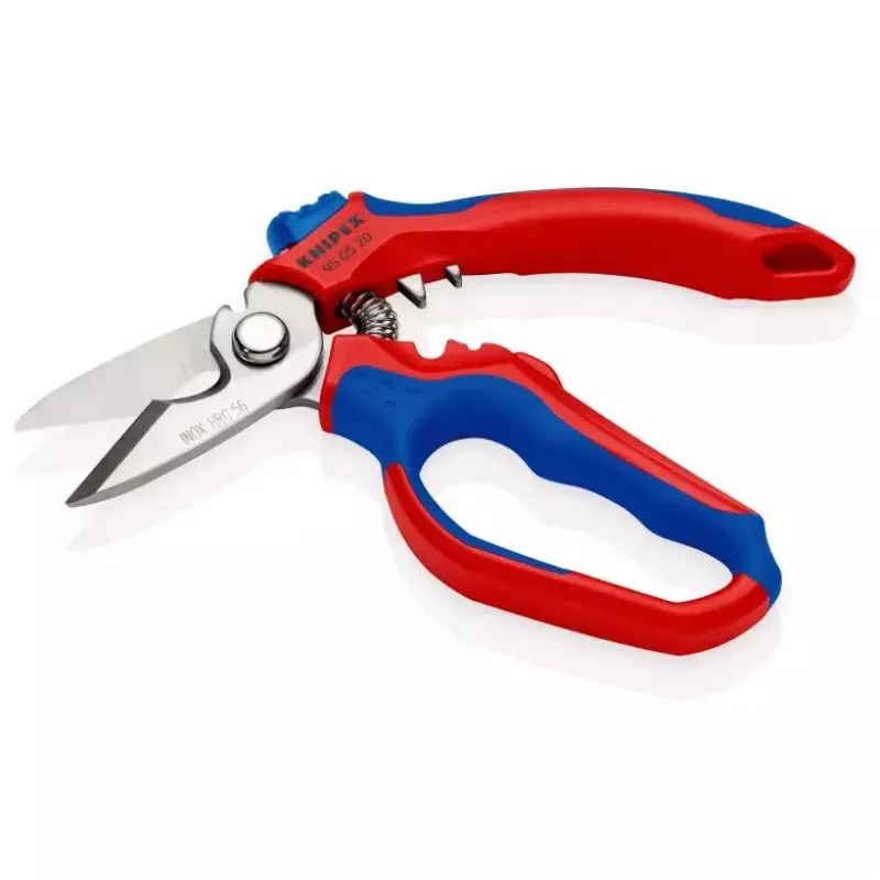 Knipex 95 05 20 SB tangid roostevaba teras plastist käepide sinine punane