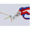 Knipex 95 05 20 SB tangid roostevaba teras plastist käepide sinine punane