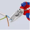 Knipex 95 05 20 SB tangid roostevaba teras plastist käepide sinine punane