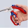 Knipex 95 05 20 SB tangid roostevaba teras plastist käepide sinine punane