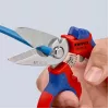 Knipex 95 05 20 SB tangid roostevaba teras plastist käepide sinine punane
