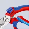 Knipex 95 05 20 SB tangid roostevaba teras plastist käepide sinine punane