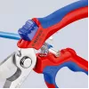 Knipex 95 05 20 SB tangid roostevaba teras plastist käepide sinine punane